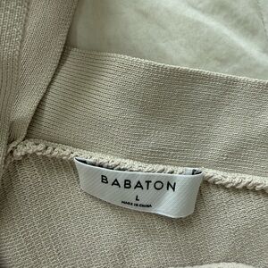 Aritzia Babaton Cream Tank Top